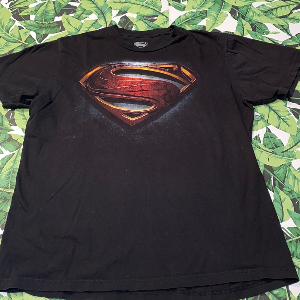Super Man Tee Size Large